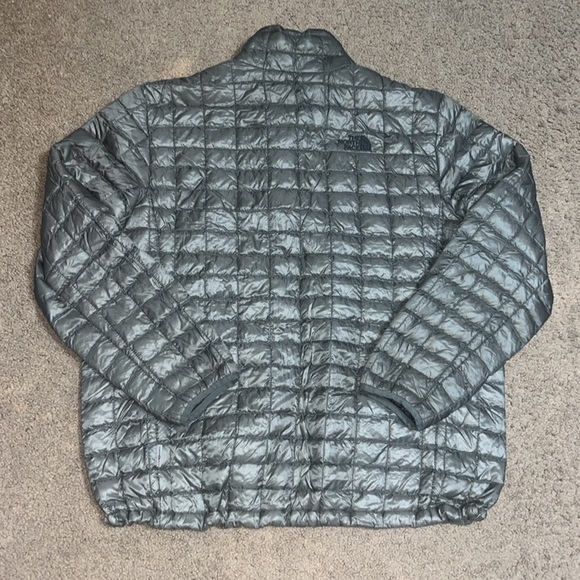 The North Face Thermoball Full Zip Puffer Packable Jacket Gray XXL - Picture 7 of 14